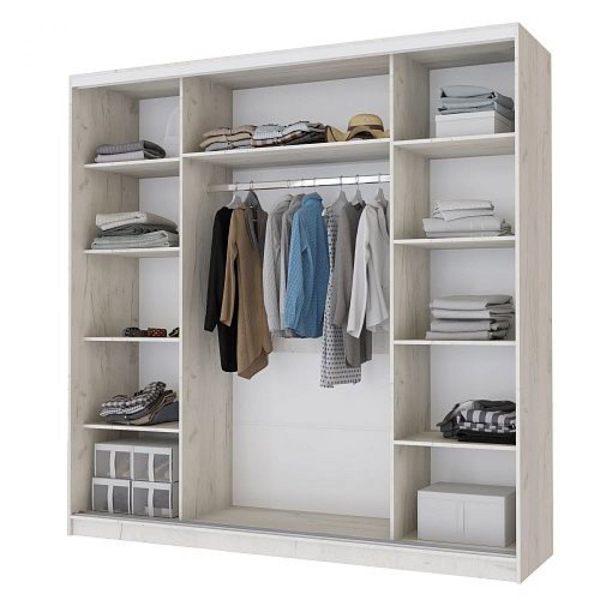 Шкаф-купе Неаполь 2.2 с 4-мя зеркалами | фото 2