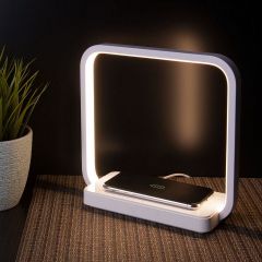 Настольная лампа декоративная Eurosvet Frame 80502/1 белый | фото 6