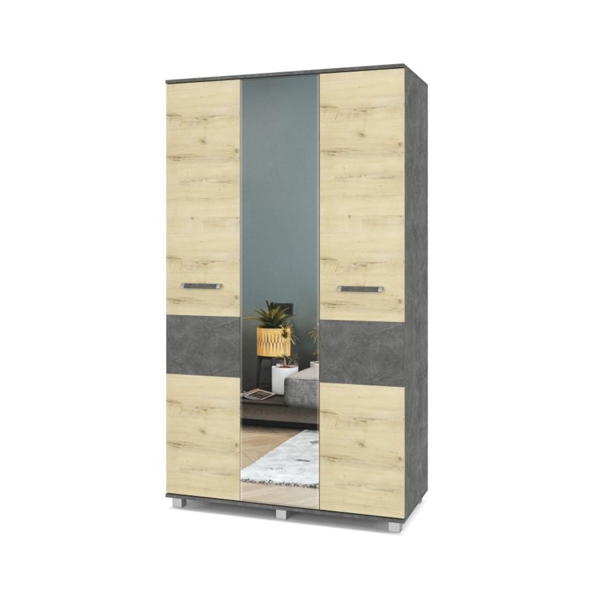 ВИОРА Шкаф 3-х дверный В31 | фото 5