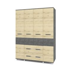 ВИОРА Шкаф 4-х дверный В43 | фото 5