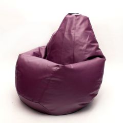 Кресло-мешок Груша Среднее (750*1200) Серия "ЭКОКОЖА" | фото 5