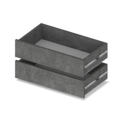 МАРТИН Шкаф-купе Камень темный (2400*450) М441 | фото 3