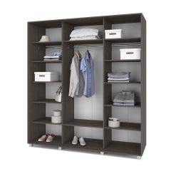 МАРТИН Шкаф-купе Анкор темный (2000*600) М601 | фото 2