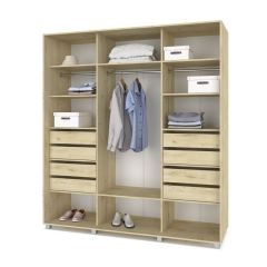 МАРТИН Шкаф-купе с зеркалами Ирландский дуб (2000*600) М603 | фото 4