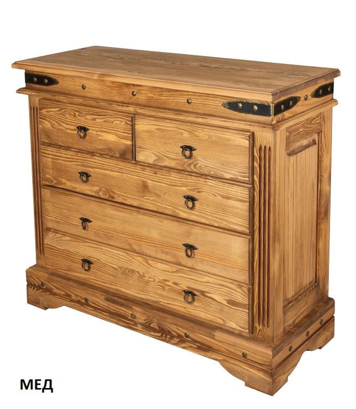 Комод "Викинг 03" массив | фото 4