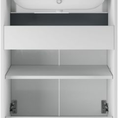 Тумба под умывальник "UNIT 60" Vector без ящика Домино (DV6603T) | фото 4