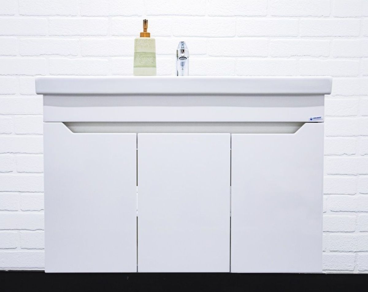 Тумба под умывальник "Maria 80" Мечта без ящика подвесная АЙСБЕРГ (DM2326T) | фото 6