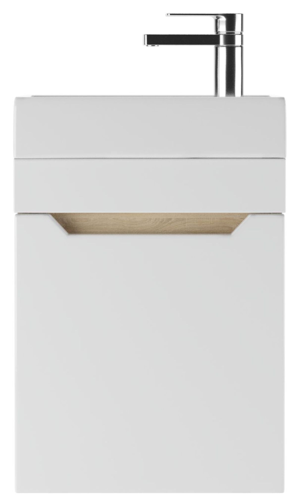 Тумба под умывальник "Енисей 40" Мечта без ящика подвесная Дуб сонома АЙСБЕРГ (DM2314T) | фото 4