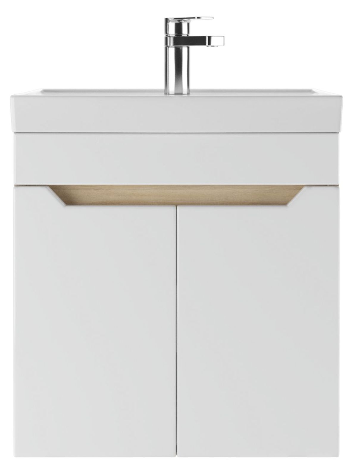 Тумба под умывальник "Енисей 50" Мечта без ящика подвесная Дуб сонома АЙСБЕРГ (DM2315T) | фото 4