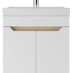 Тумба под умывальник "Енисей 50" Мечта без ящика подвесная Дуб сонома АЙСБЕРГ (DM2315T) | фото 4