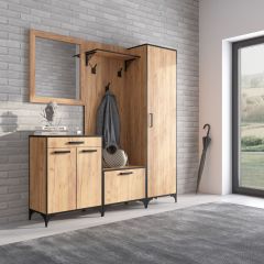 ЭНТЕР ЛОФТ Тумба малая (Дуб Золотой) | фото 3