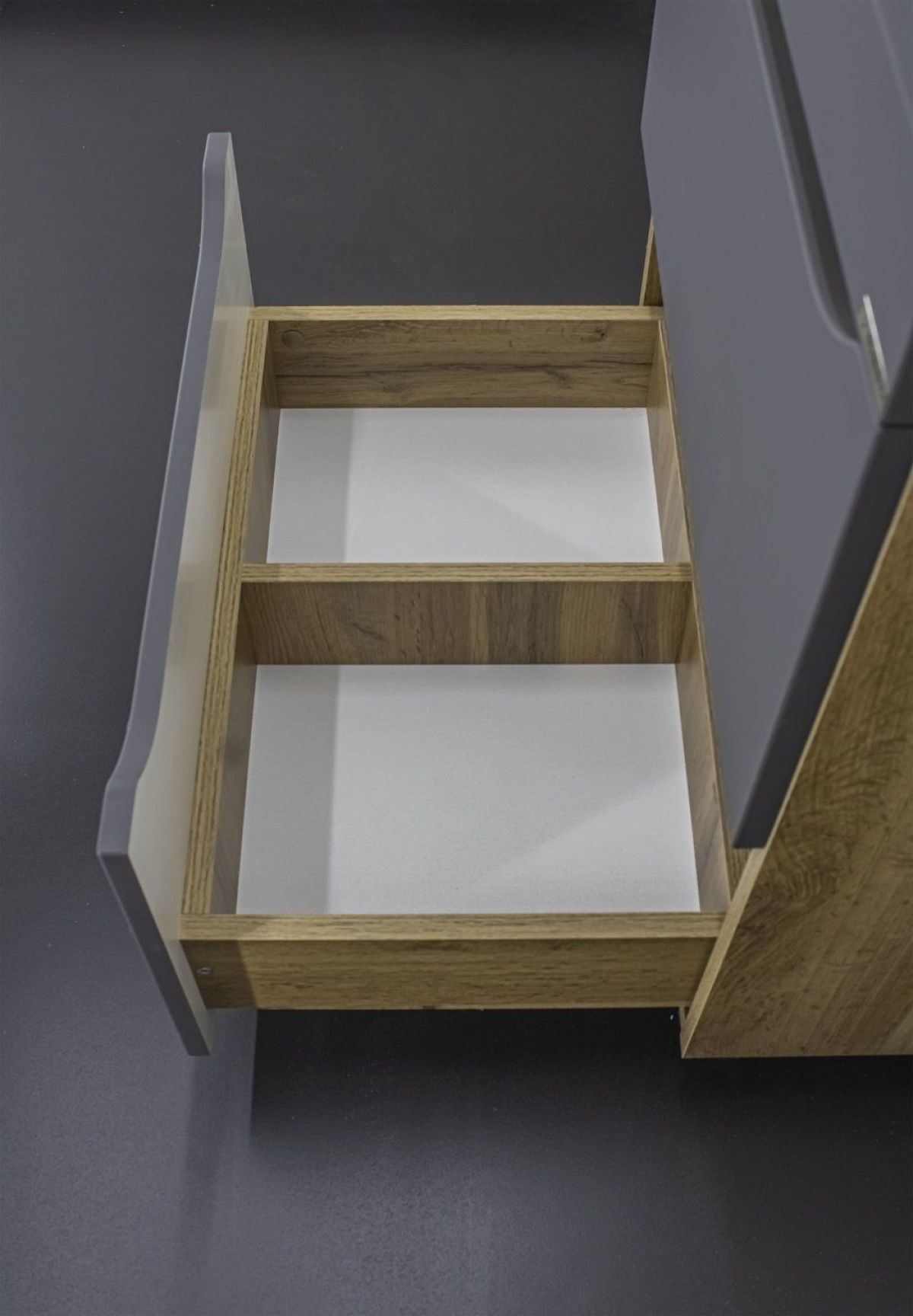 Тумба под умывальник "Енисей 60" Bruno с двумя ящиками Домино (DBr2901T) | фото 4