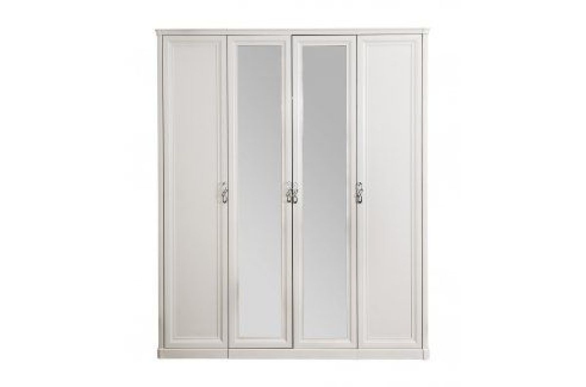 Шкаф 4-х ств (2+2) с зеркалами Мишель (комплект) | фото 2