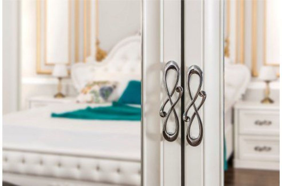 Шкаф 4-х ств (1+2+1) с зеркалами Мишель (комплект) | фото 3