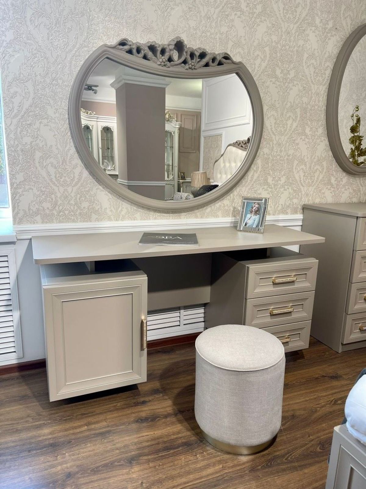 Стол туалетный Мокко (серый камень) | фото 3