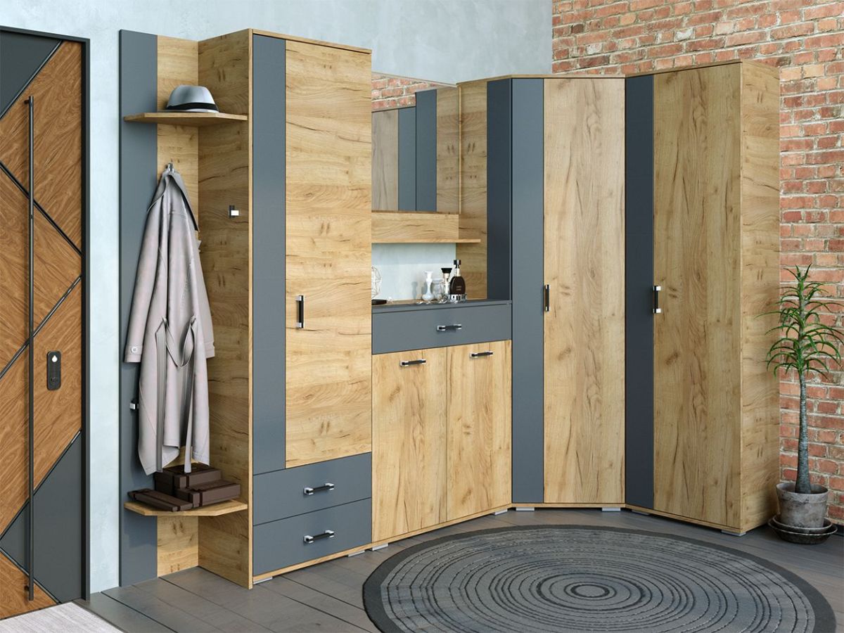 Шкаф угловой НКМ Бостон Секция 1 | фото 2