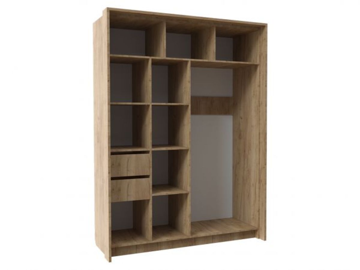 Шкаф-купе 1600 с плитой 22 мм ЛИБЕРТИ | фото 2