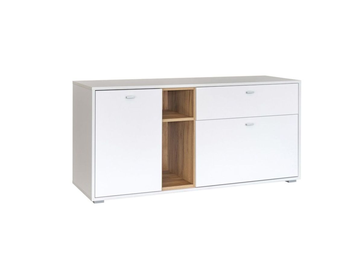 Гостиная Бэль (модульная) Белый Премиум/Дуб Золотой CRAFT | фото 7