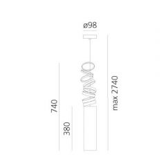 Подвесной светильник Artemide Decompose DOI4600A80 | фото 6