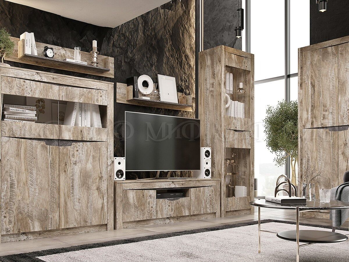 Ривьера Полка (Дуб Юкон-Бетон темный) | фото 2