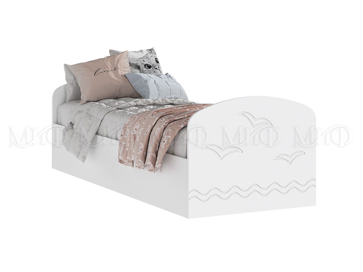 ЮНИОР-2 Кровать 800 (МДФ матовый) | фото 3