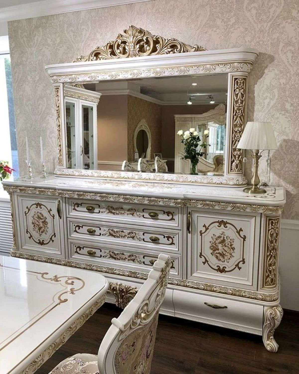 Комод Алсу (белый глянец) БЕЗ Зеркала | фото 4