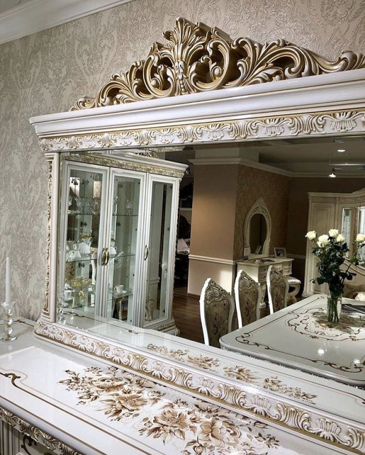 Комод Алсу (белый глянец) БЕЗ Зеркала | фото 6