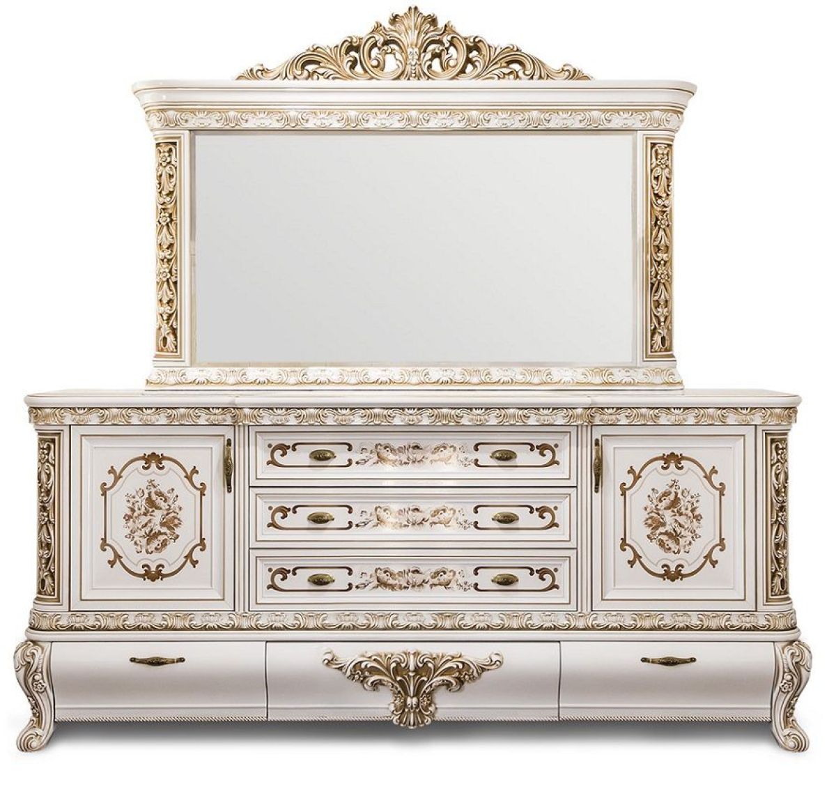 Комод Алсу (белый глянец) БЕЗ Зеркала | фото 8