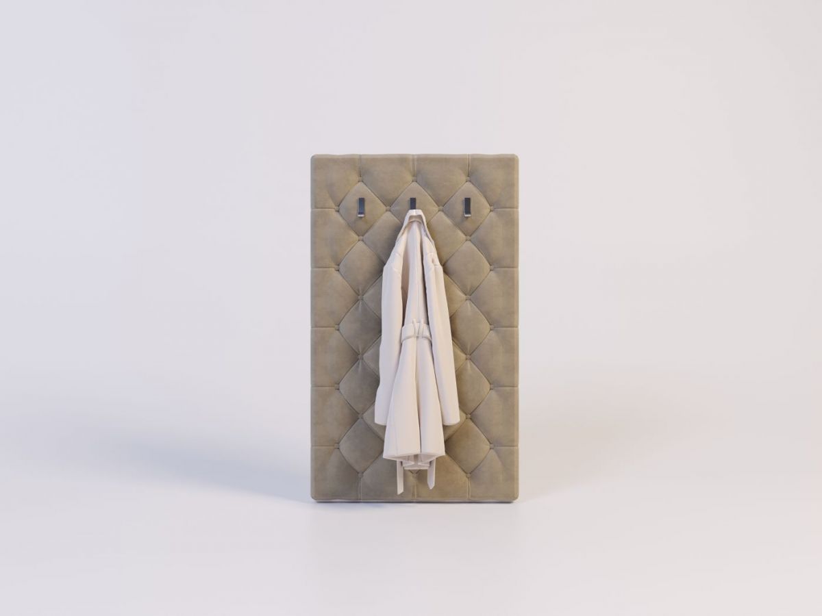 Мягкая вешалка в каретной стяжке 700*1200 | фото 5