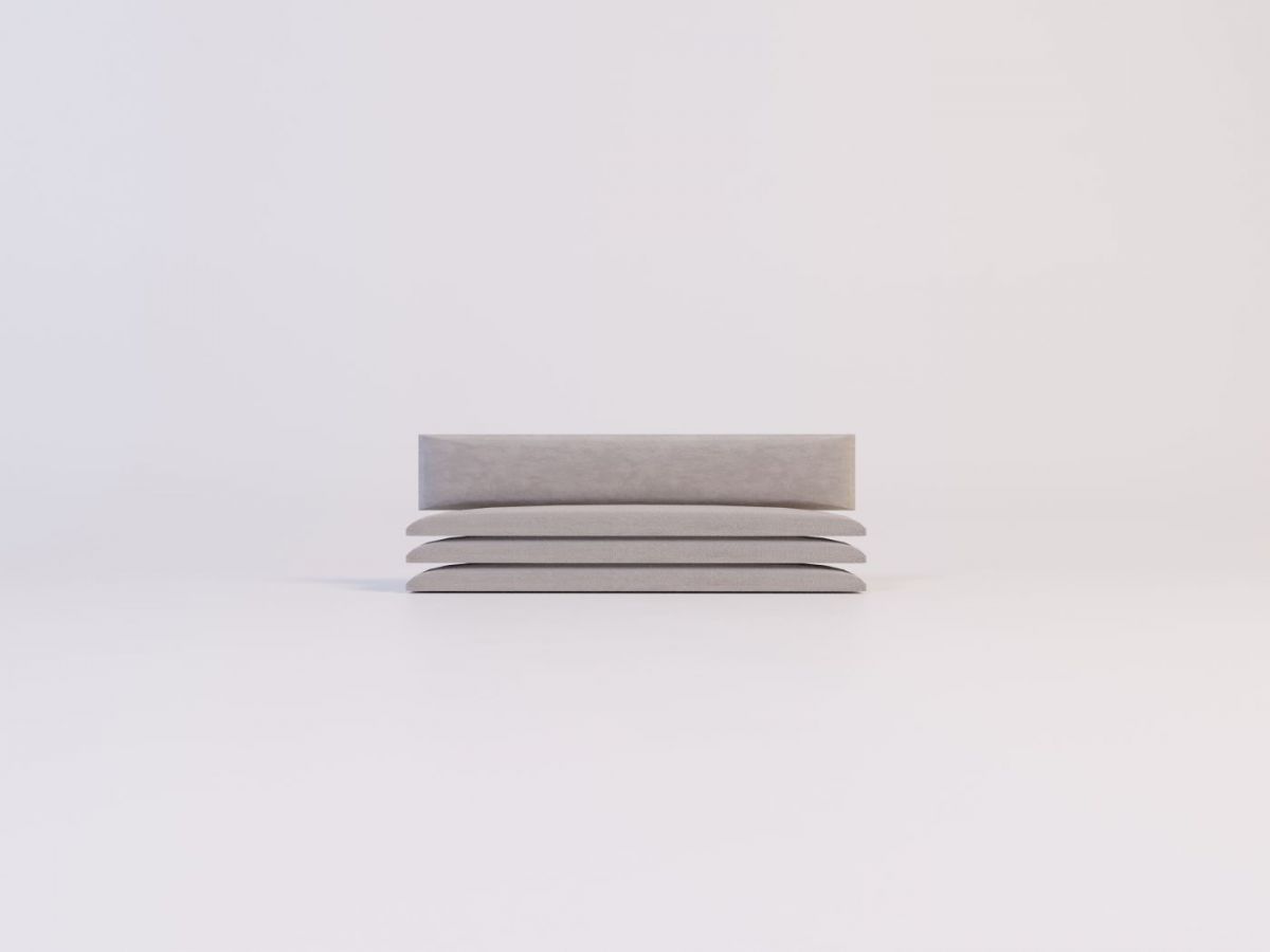 Мягкие панели ПОЛОСЫ ПРЯМЫЕ 30*90 (4 шт.) для спальни | фото 8