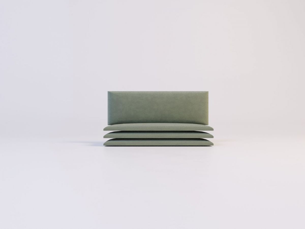 Мягкие панели ПОЛОСЫ ПРЯМЫЕ 30*90 (4 шт.) для гостиной | фото 14