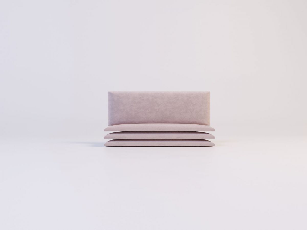 Мягкие панели ПОЛОСЫ ПРЯМЫЕ 30*90 (4 шт.) для гостиной | фото 20