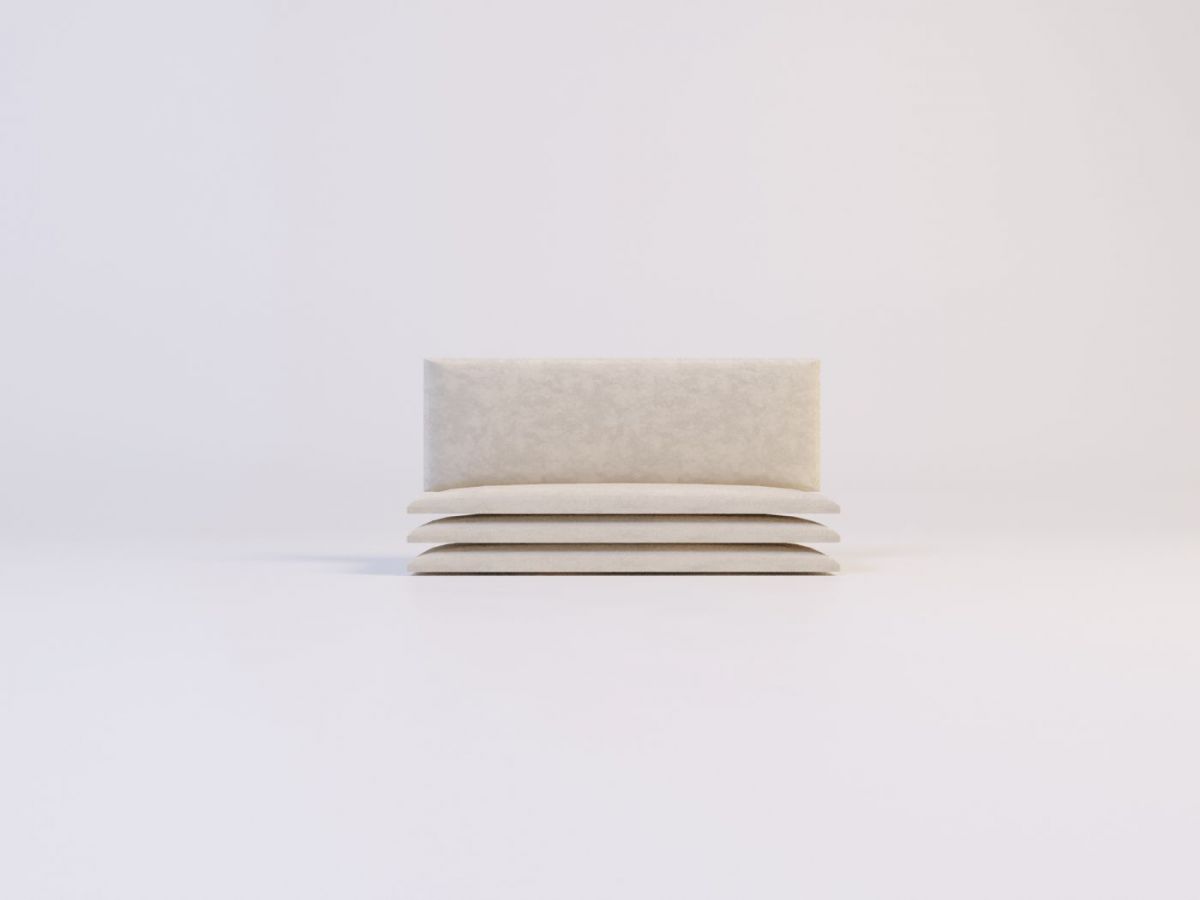 Мягкие панели ПОЛОСЫ ПРЯМЫЕ 30*90 (4 шт.) для прихожей | фото 2