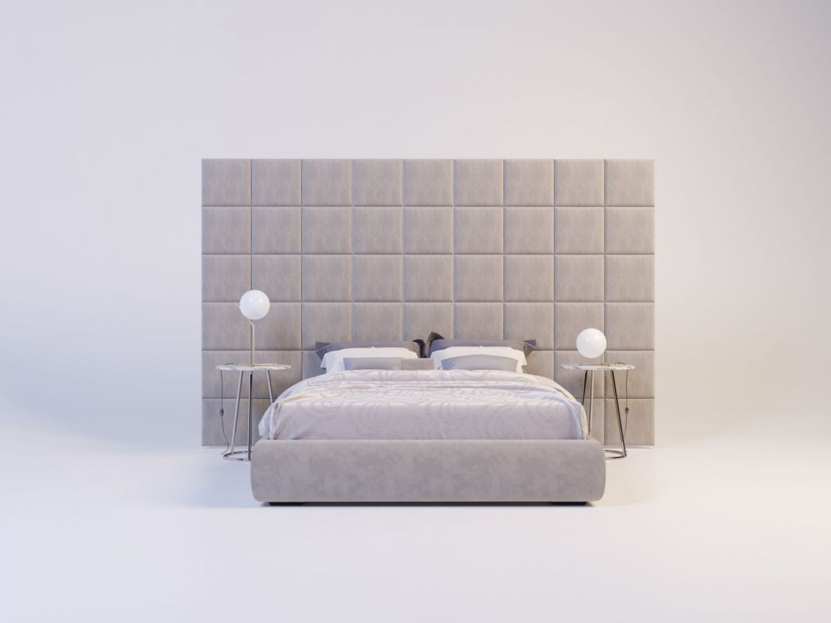 Мягкие панели КВАДРАТЫ 30*30 (9 шт.) для спальни | фото 13