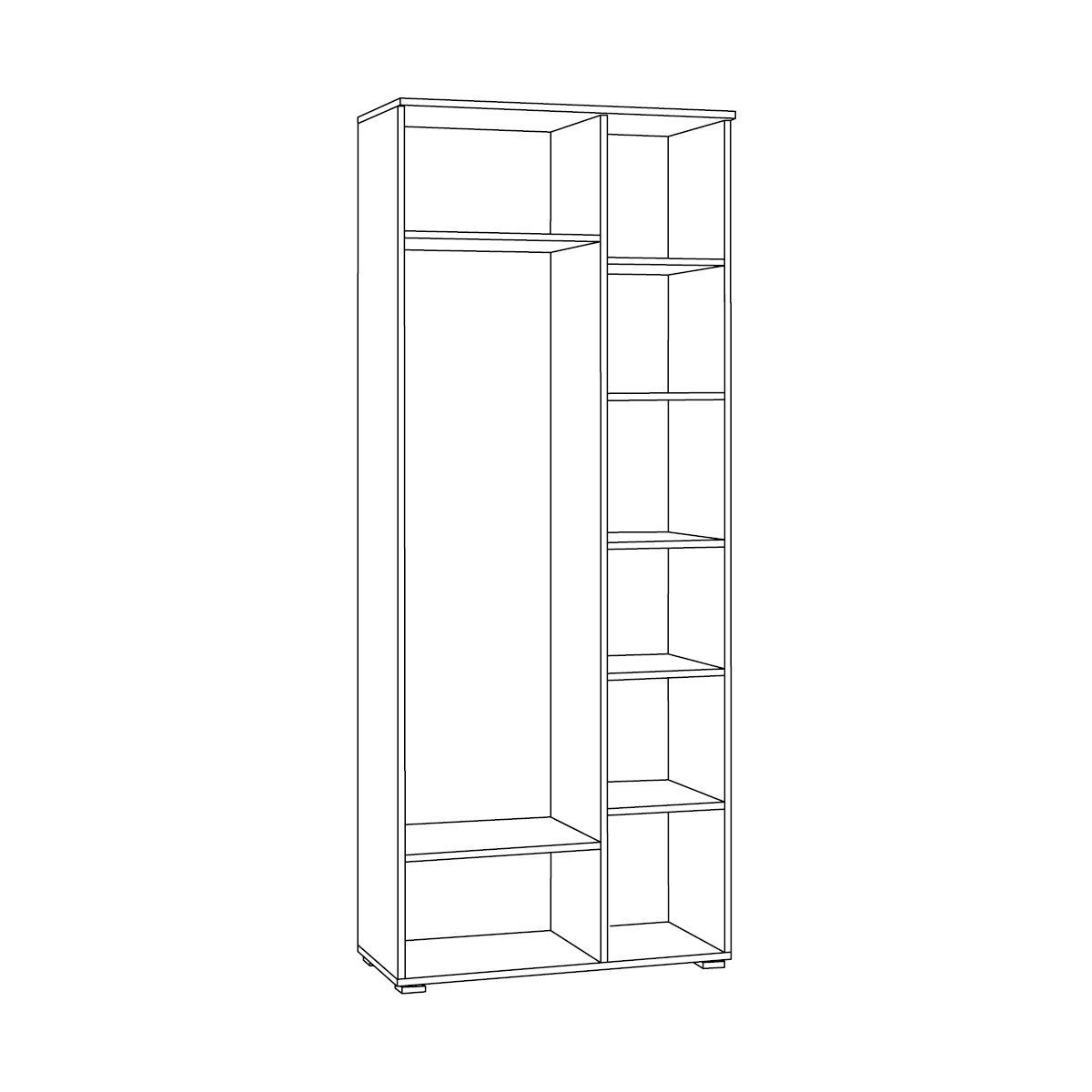 ГРАНД Прихожая (модульная) дуб крафт табачный | фото 7