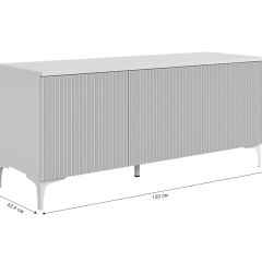 ЗЕФИР Гостиная К2 (белое дерево/черный муар) | фото 4