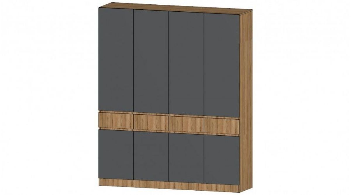 ЛЕНОРА Спальный гарнитур (модульный) графит | фото 8