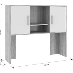 ЛАЙТ 2 Надстройка стола компьютерного (1200) | фото 3