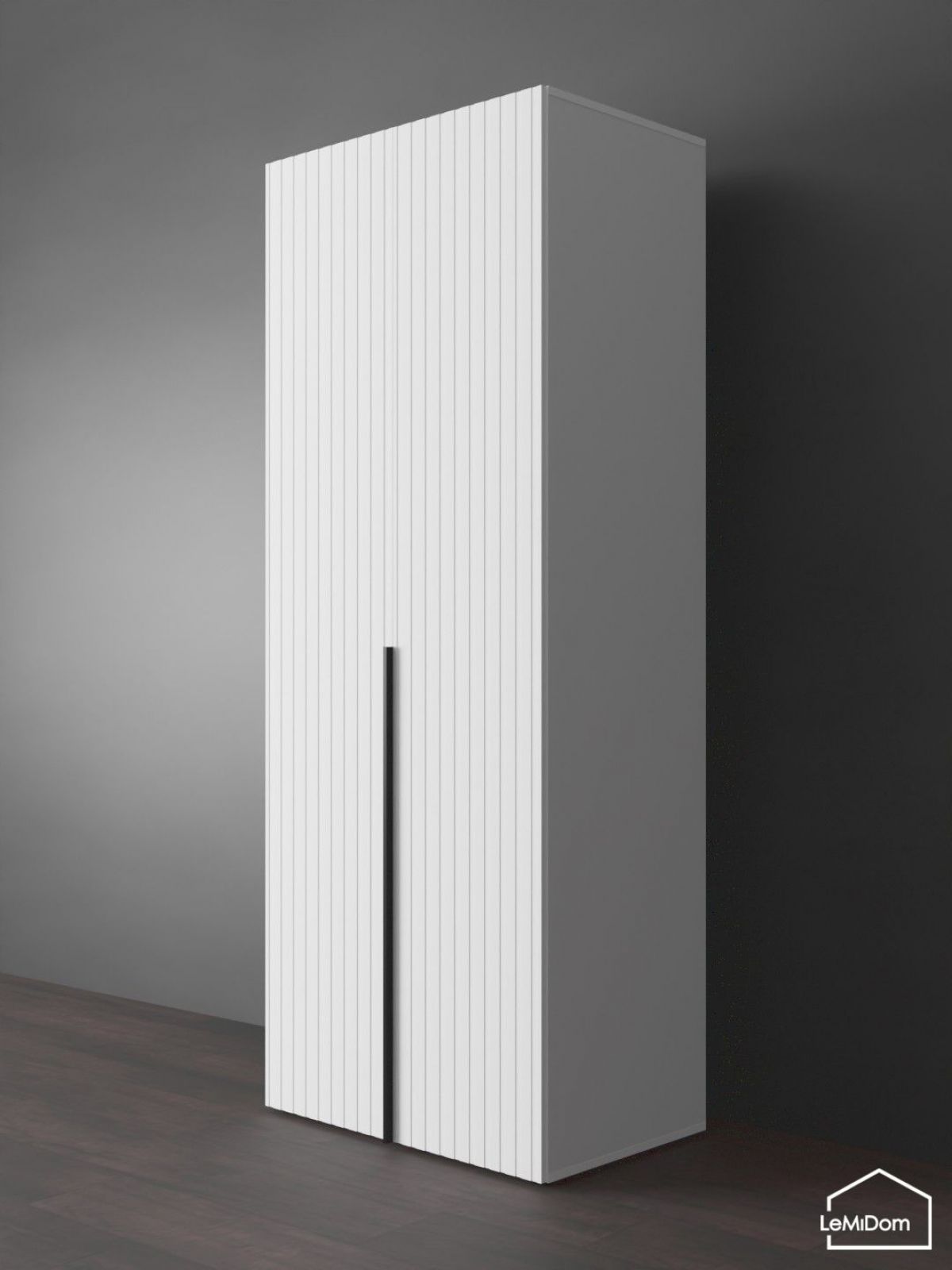 Шкаф Linnea MHR-2 2050х800х510 (Белый-М 11.1.2) | фото 5