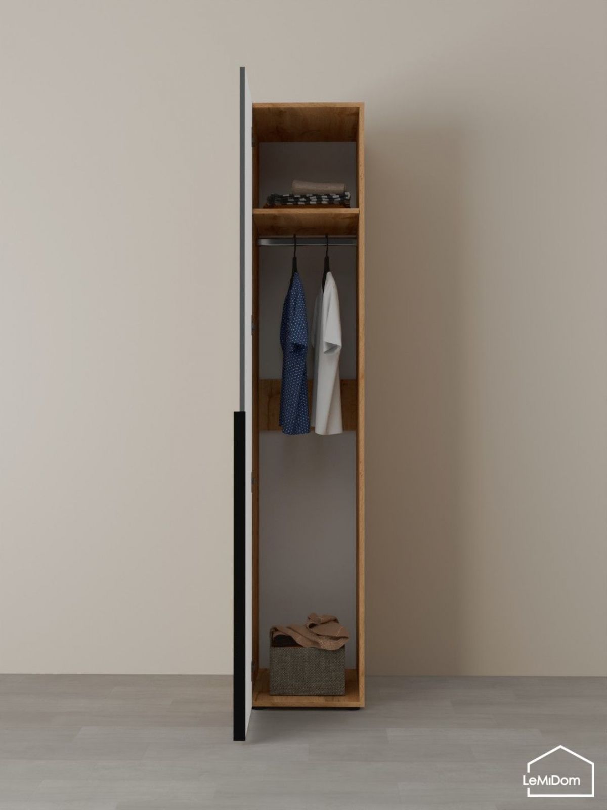 Шкаф Linnea MHR-1 2050х400х510 (ДВ-М 11.1.25) | фото 4