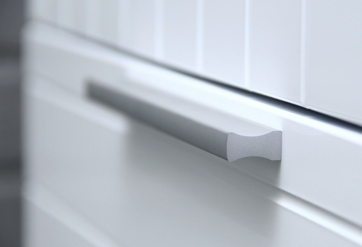 Тумба под умывальник "UNIT 60" Topaz с тремя ящиками В3 Домино (DT6401T) | фото 7