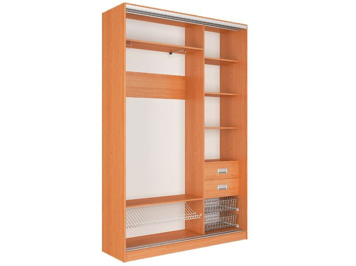 Шкаф-купе Джонни 1500 вариант 2 (Зеркало/Зеркало) | фото 2