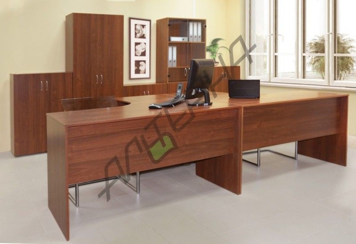 Стол письменный "Универсал" У.С-7 Бук светлый | фото 2