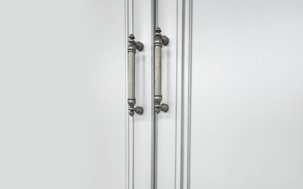 ОРЛЕАН Спальный гарнитур (модульный) стальной серый | фото 3